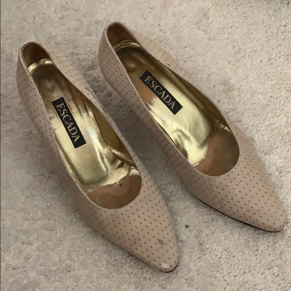 Vintage Escada heels